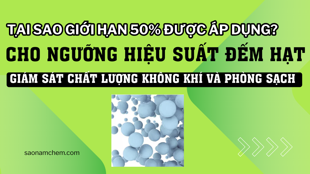 Tại Sao Giới Hạn 50% Được Áp Dụng Cho Ngưỡng Hiệu Suất Đếm Hạt?